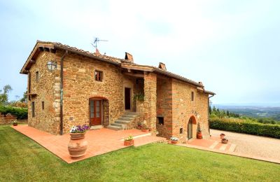 Landhaus kaufen Figline e Incisa Valdarno, Toskana:  RIF 2966 Haus und Garten