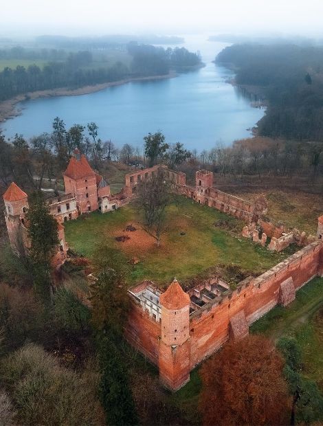 Szymbark, Burg Schönberg - Burg Schönberg im Ermland