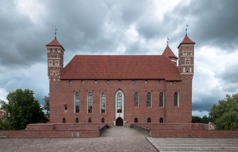Lidzbark Warmiński, Zamek - Bischofsburg in Lidzbark Warmiński