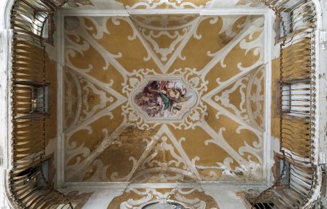 - Barockes Deckengemälde der Eingangshalle
