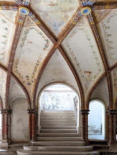 Müggenburg, Wasserburg Müggenburg - Eingangshalle Schloss Müggenburg