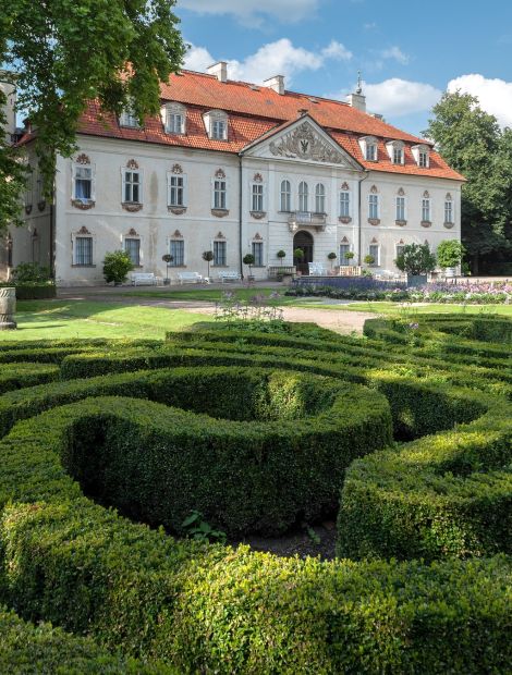  - Barockgarten Schloss in Nieborów
