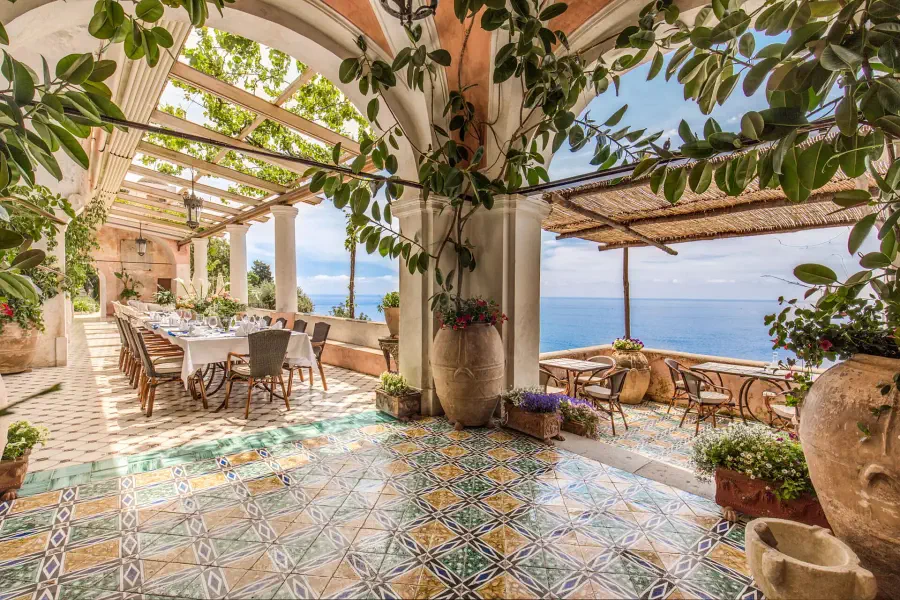 Villa Servidei bei Neapel