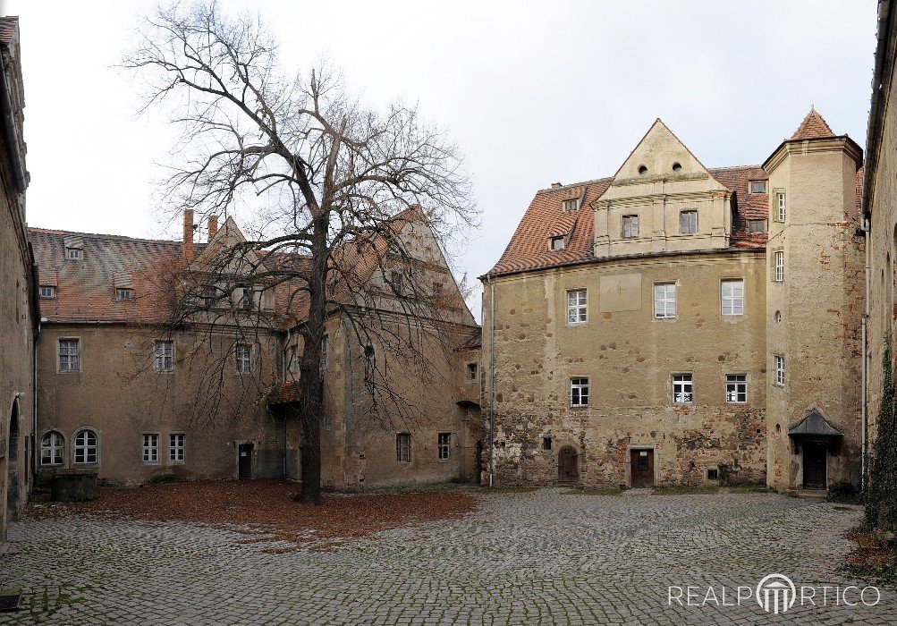 Schloss Mühlberg/Elbe - Innenhof, Mühlberg/Elbe