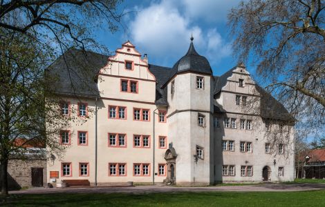 Kromsdorf-Nord, Platz der Demokratie - Schloss Kromsdorf Thüringen