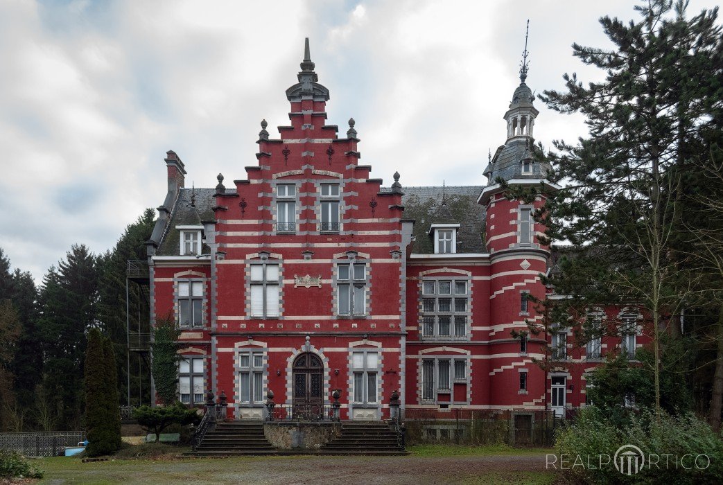 Flämische Neorenaissance: Château bei Huy, Huy