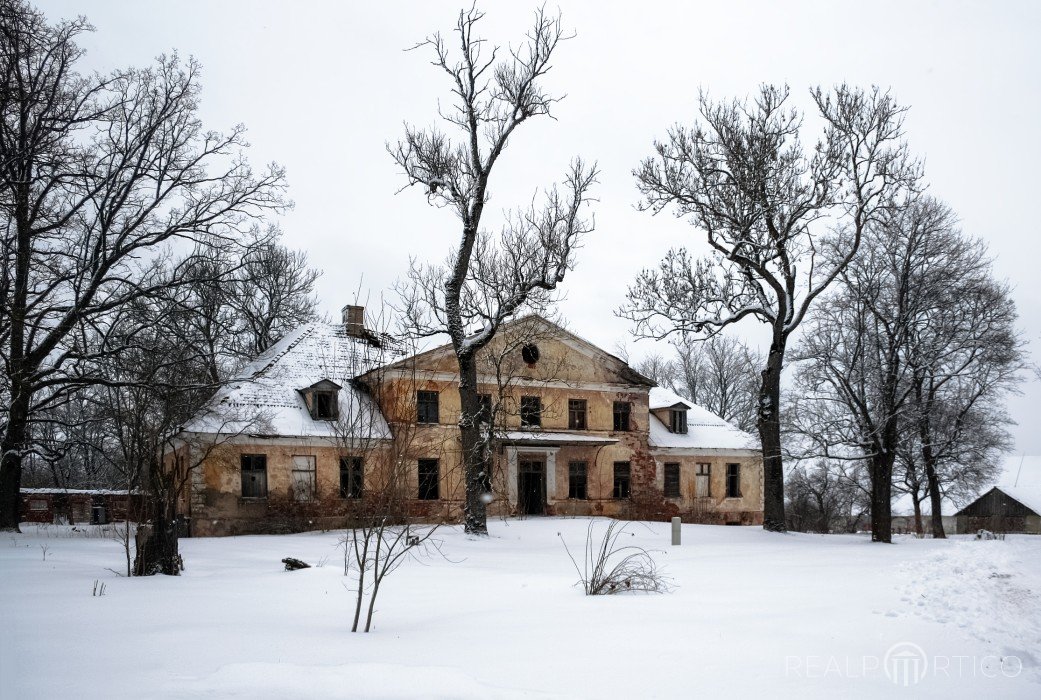 Gutshaus in Jaunrauna/Ronneburg-Neuhof (Jaunraunas Muiža), Jaunrauna