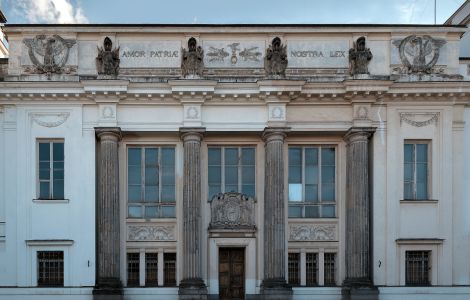 Warszawa, ul. Okólnik - Krasiński Bibliothek in Warschau