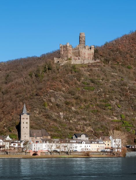 Wellmich, Burg Maus - Burgen am Rhein: Burg Maus