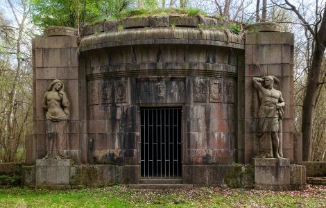  - Herrenhaus Karow (Ludwigslust-Parchim): Mausoleum der Familie Schlutius