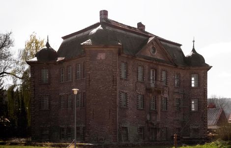 Niedergebra, Schäfergasse - Wasserschloss Niedergebra