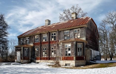  - Kulturdenkmal in Estland: Gutshaus in Kiideva