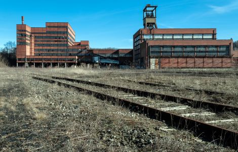 Petite-Rosselle, Carreau Wendel - Industriedenkmäler in Ostfrankreich:  Ehemaliges Wendel-Steinkohlebergwerk