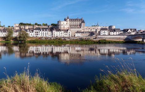  - Amboise an der Loire: Blick auf das Schloss