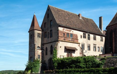 Saverne, Rue Dagobert Fischer - Saverne: Das alte Schloss