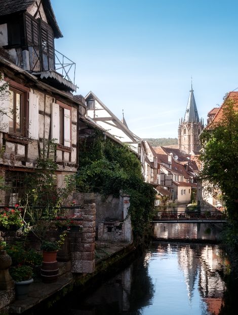 Wissembourg, Schlupfgass - "Klein-Venedig" / Schlupfgass in Wissembourg