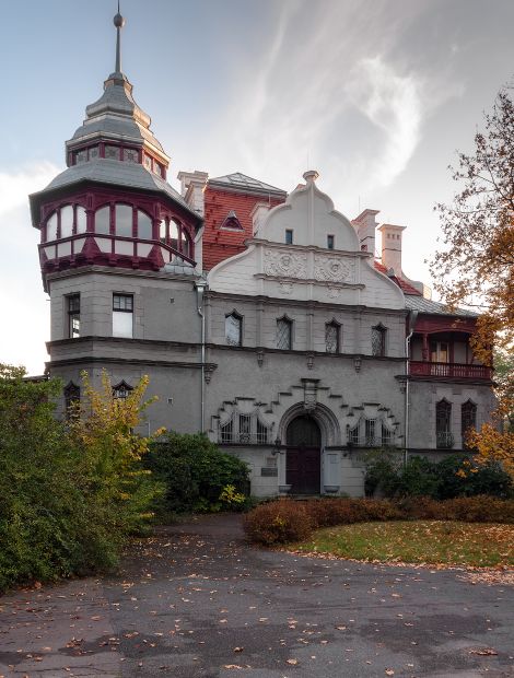 Łódź, Skorupki - Reinhold Richter Palais in Łódź