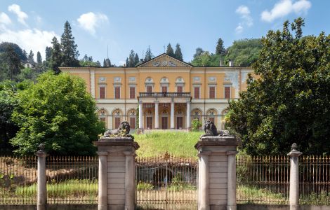 Meina, Via Sempione - Villa Fraggiana in Meina