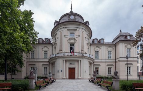 Warszawa, Aleja Solidarności -  Palast Przebendowski in Warschau