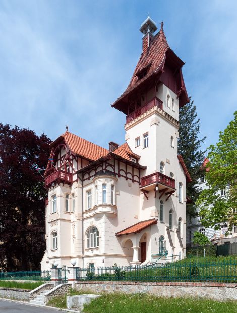 Mariánské Lázně, Anglicka - Villa in Marienbad, Anglická 