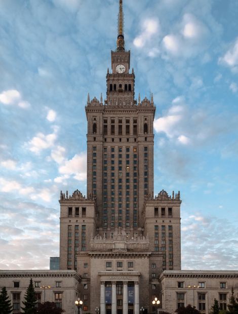 Warszawa, Palace of culture - Top Sehenswürdigkeiten Warschau: Kulturpalast