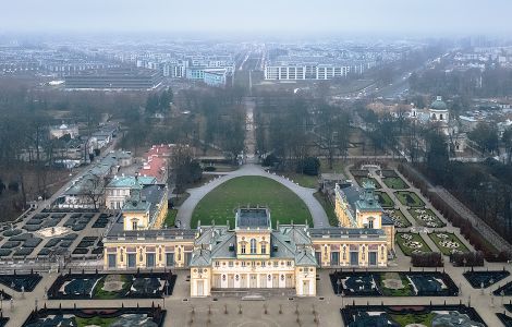 Wilanów, Palac Wilanow - Top Architektur Locations Warschau: Wilanów Palast