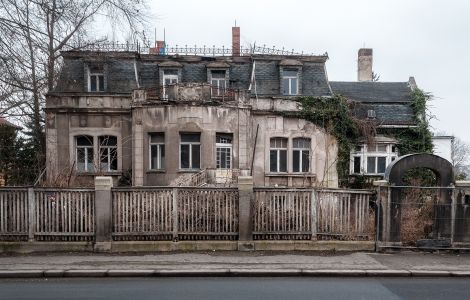 Zeitz, Geschwister-Scholl-Straße - Zeitzer Villen: Geschwister-Scholl-Straße