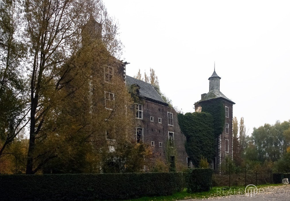 Schlossruine in Farciennes (Château de Farciennes), Farciennes