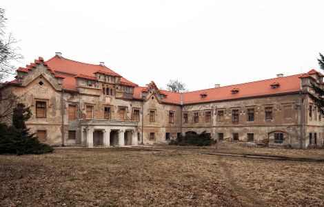Verušičky, Zamek - Herrenhaus Klein Werscheditz (Verušičky), Bezirk Karlsbad
