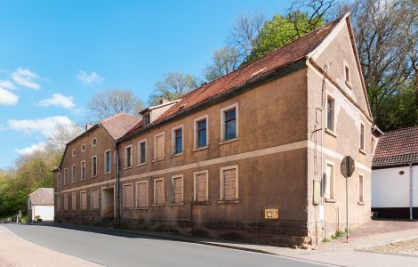  - Verschwundener Gasthof in Wangen - im Obergeschoss befand sich ein Tanzsaal