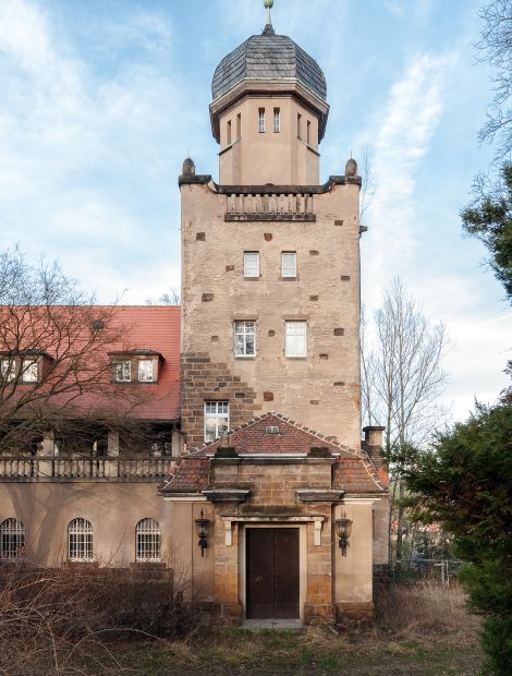 Struppen Siedlung, Südstraße - Rittergut Neustruppen