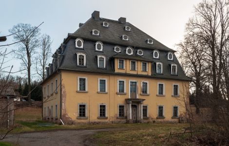 Burkersdorf, Schloßpark - Herrenhaus Burkersdorf