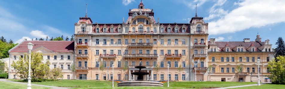  - Ehemaliges Grand Hotel Weimar in Marienbad