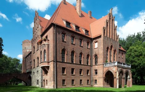 Pęzino, Zamek - Schloss Pansin (Pęzino)