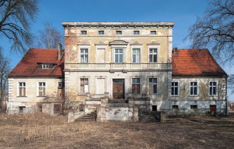 Obiszów, Obiszówek - Gutshaus in Klein Obisch (Obiszówek)