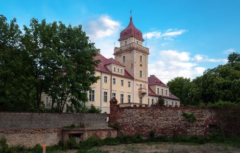  - Neobarocker Palast in Dąbrówka Górna, Oppeln
