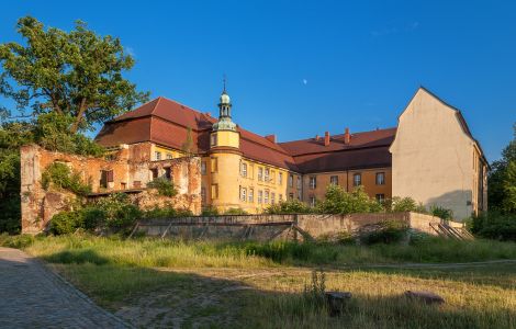Lieberose, Schloßhof - Schloss Lieberose, Dahme-Spreewald