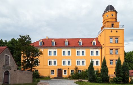 Kühnitzsch, Schlosshof - Herrenhaus Kühnitzsch, Landkreis Leipzig
