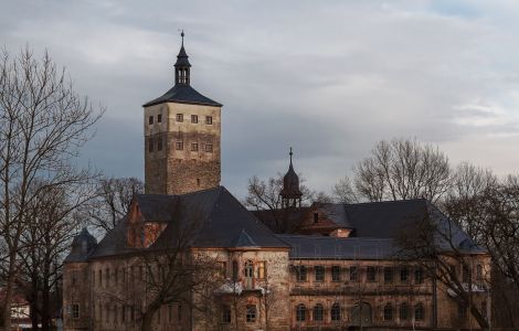 Heuckewalde, Am Schlosshof - Schloss Heuckewalde - Burgenlandkreis, Sachsen-Anhalt