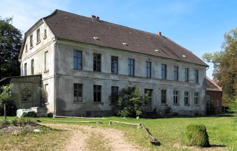 Klaber, Gutshaus - Gutshaus Klaber, Mecklenburgische Schweiz