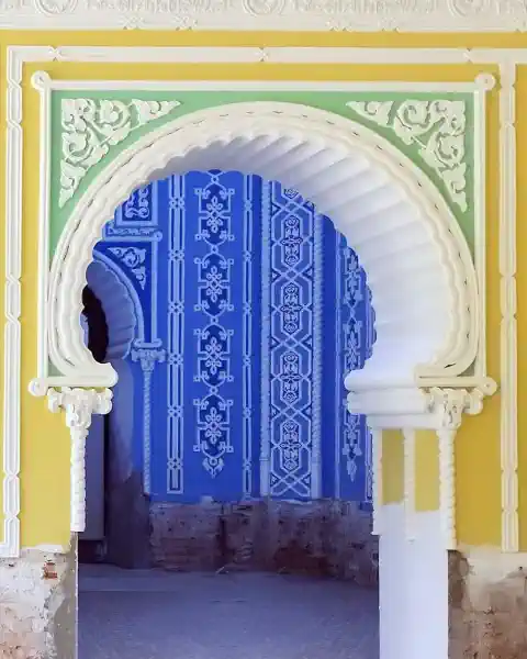 Maurisches Schloss Polen Juni 2025