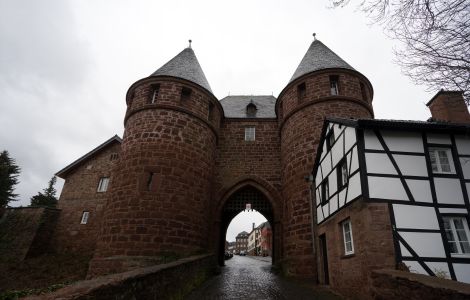 Nideggen, Dürener Tor - Kulturdenkmal in Nideggen: Dürener Tor