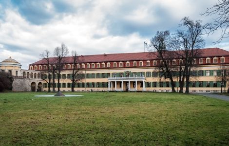 Sondershausen, Schloss - Schloss Sondershausen - Klassizistischer Westflügel