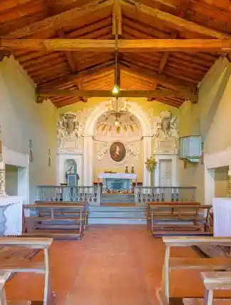 Ehemaliges kleines Konvent in den Hügeln von Florenz, Calenzano, Toskana