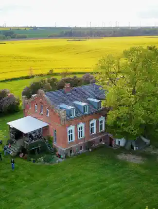 Gutshof in der Uckermark, ca. 1870, 5,6 Hektar, Alleinlage
