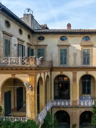 Villa di Bastiano in den Florentiner Apenninen, Panicaglia, Toskana