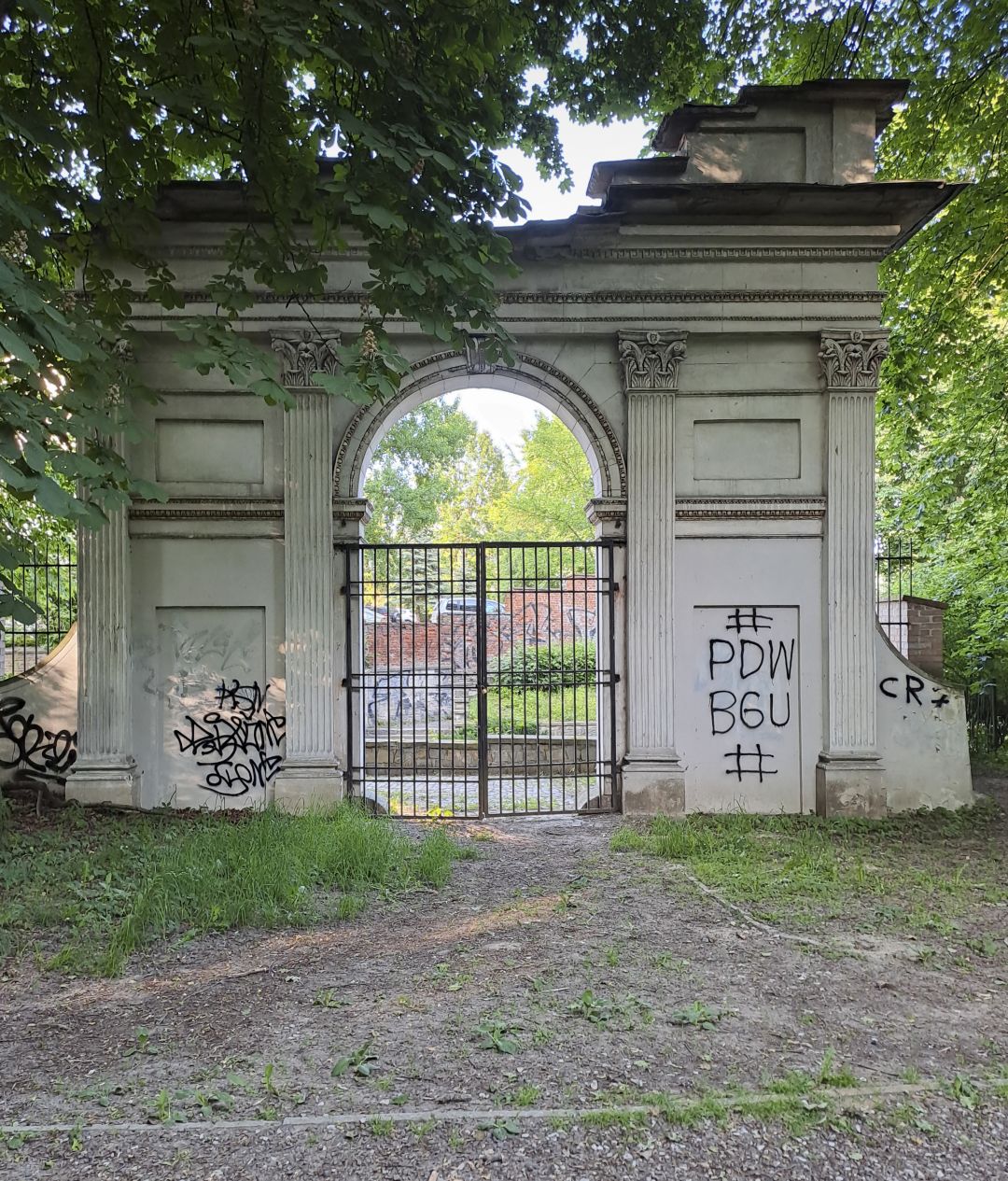 Künstliche Ruine,Schlosspark Puławy