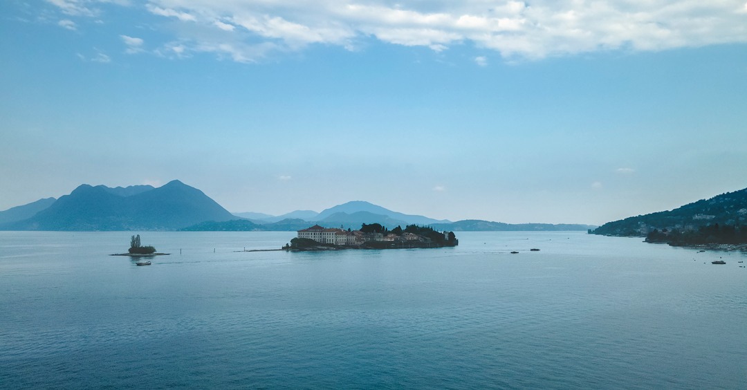 Borromäische Inseln: Isola Bella am Abend